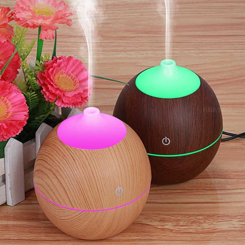 Taffware Ultrasonic Humidifier Aroma Essential Oil 130ml - K-H120B