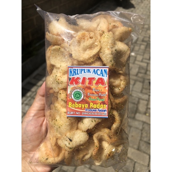 

Kerupuk // Kerupuk Acan "Kita" // cemilan // cemilan pedas // makanan ringan (45-50gr)