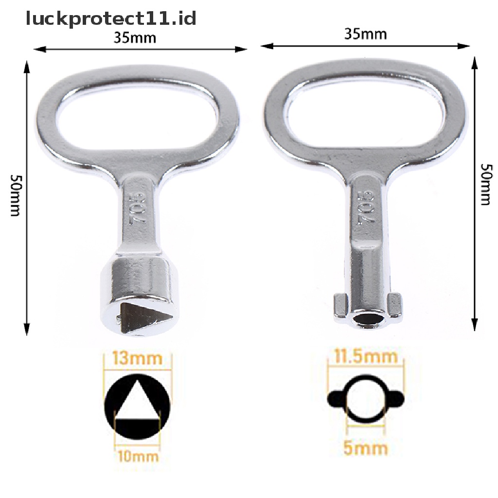 Kunci Panel Universal Bentuk Segitiga Untuk Lemari Listrik
