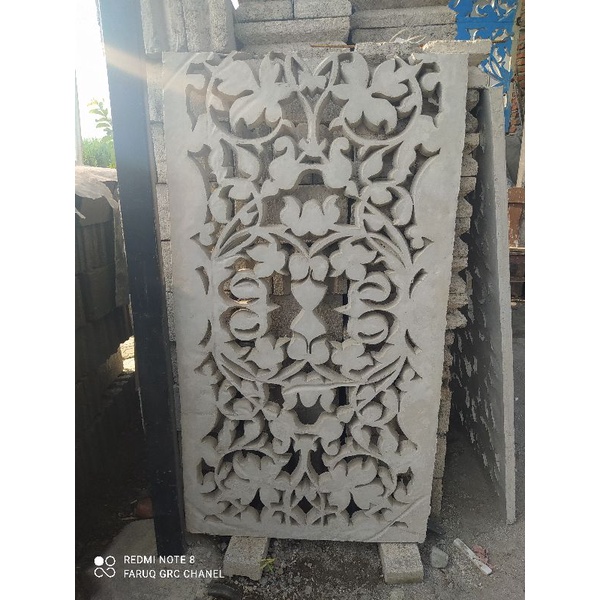 grc krawangan motif abstrak