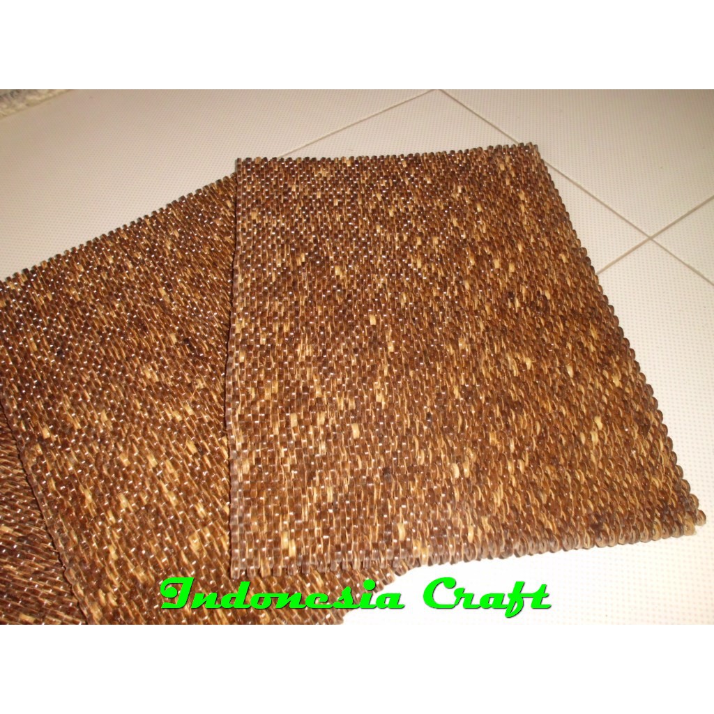 Alas Makan Batok Tempurung Kelapa Ukuran 30 X 40 Cm Idn By Indonesia Craft