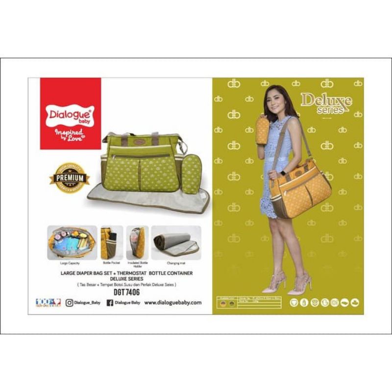 Dialogue Baby Tas Besar Deluxe Series DGT7406