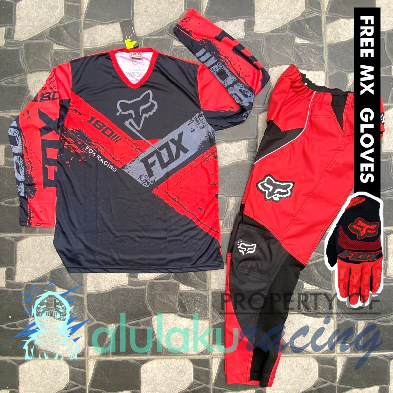 Jersey &amp; Celana MX Trail Motocross - Paket Bundling FOCT1503-F43