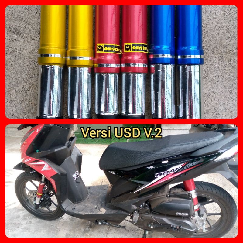 Cover Shock USD Matic Honda Vario Scoopy Beat Genio