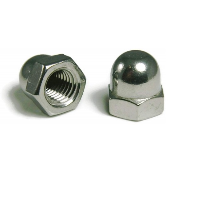 Mur Topi M8 Stainless Steel Cap Nut untuk baut 8mm Mur Tutup