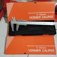 Caliper Besi 6 Inchi - Sigmat 0-150 mm - Alat Ukur Jangka Sorong Stainless Berkualitas