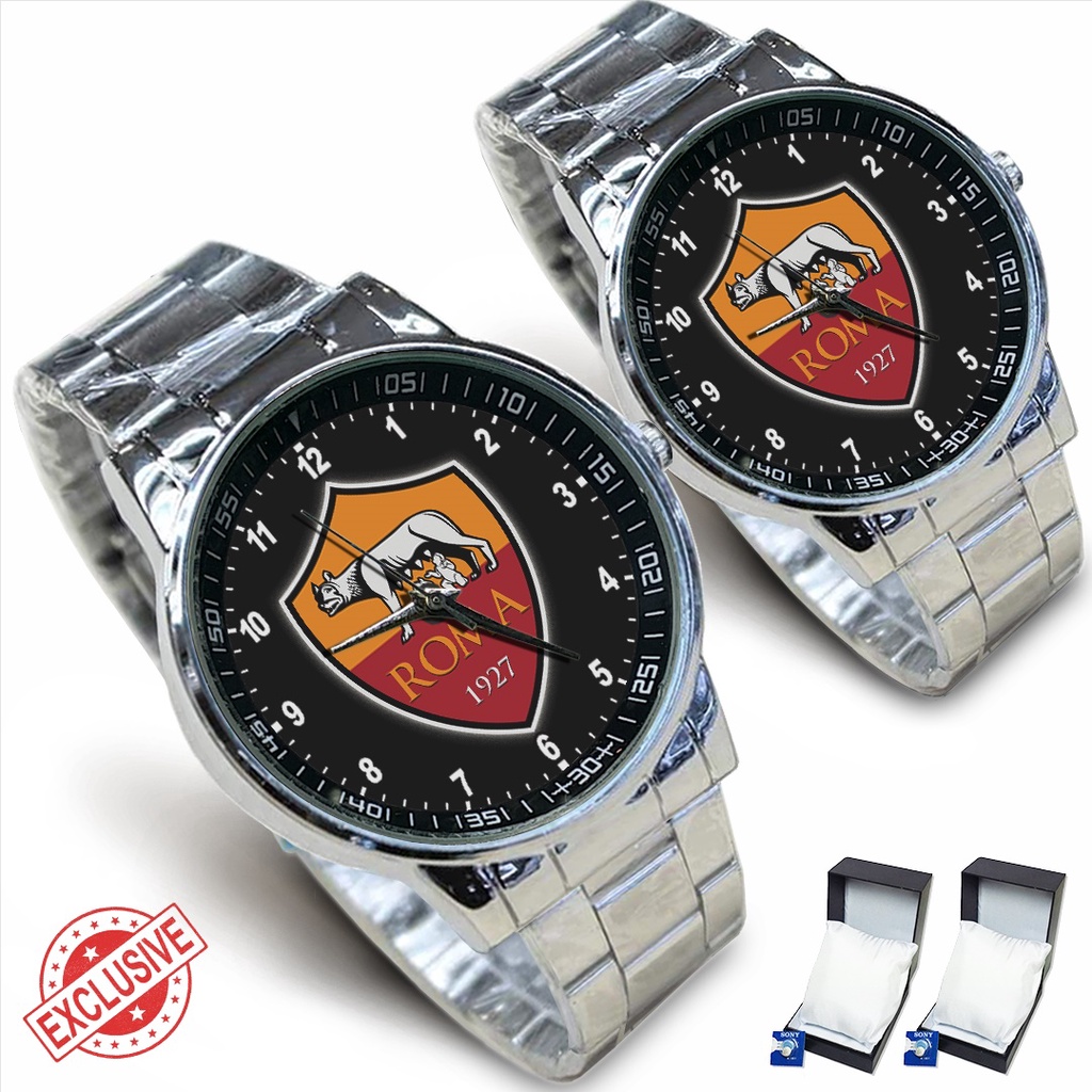 Jam Tangan Rantai Couple A.S ROMA 1927 - 2 (Special)