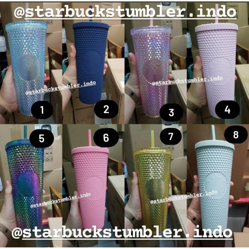 Jual Starbucks Studded Bling Blink Tumbler Cold Cup 710ml Shopee