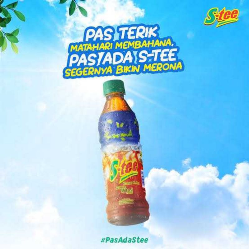 

S-tee Teh Botol 350ml