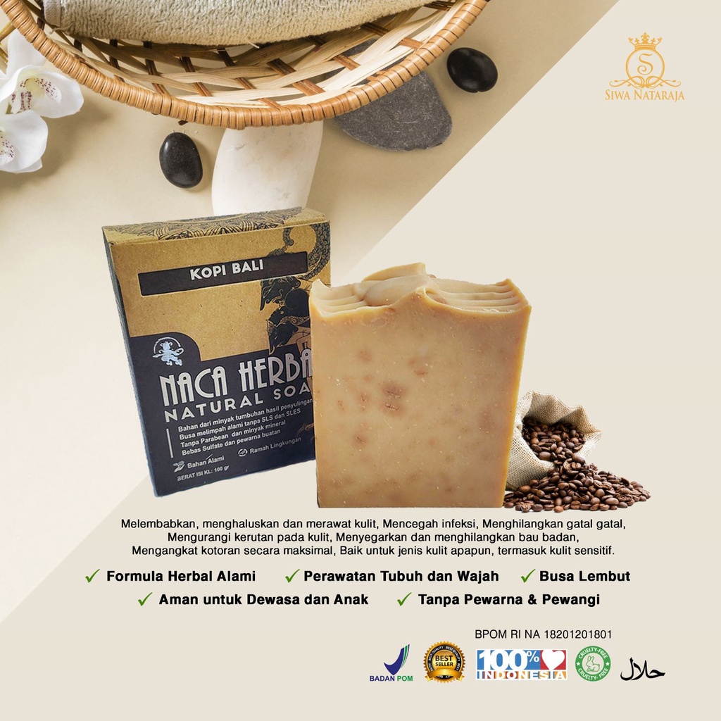 SABUN NATURAL KOPI BALI