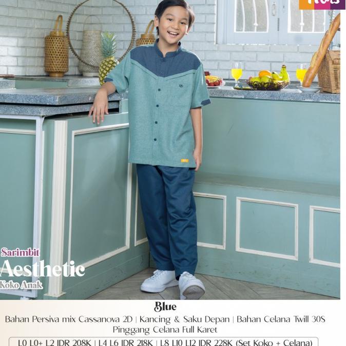 Recomended.. SARIMBIT NIBRAS AESTHETIC BLUE / SARIMBIT NIBRAS FAMILY