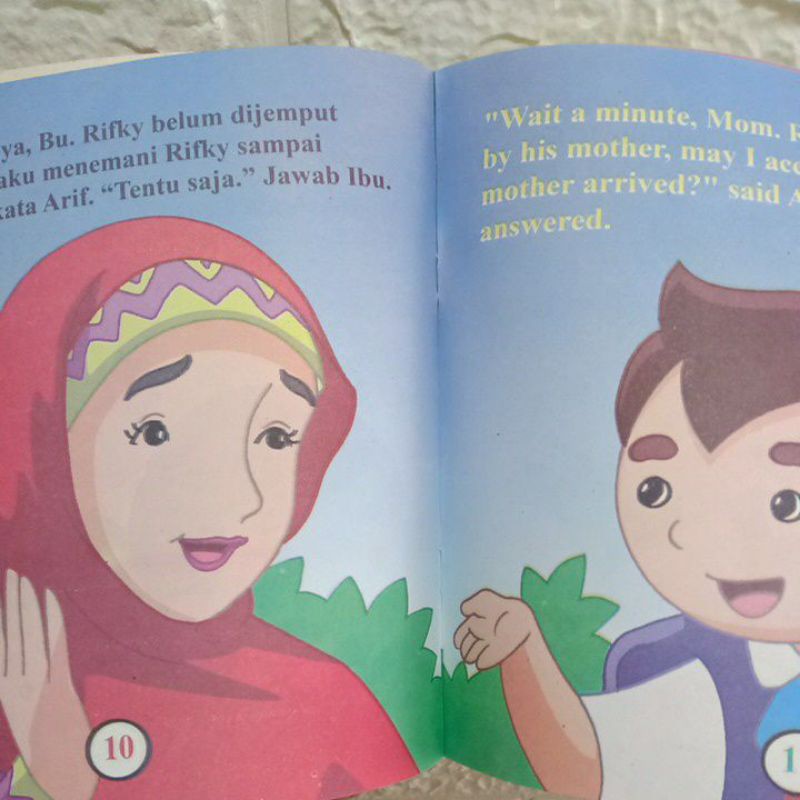 Buku Cerita Aku Sayang Teman / Bilingual