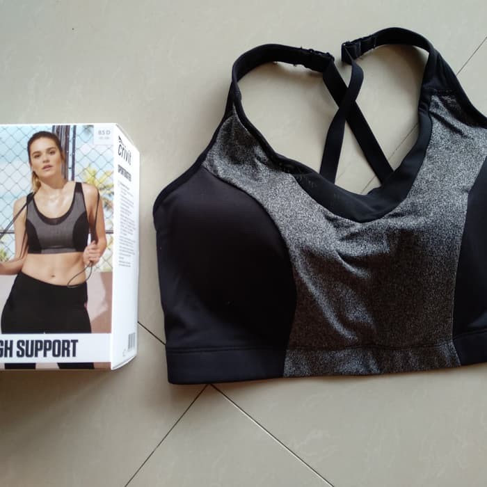 Crivit Sport Bra 191 Size 38d 40cd 42de Rexz493 Shopee Indonesia