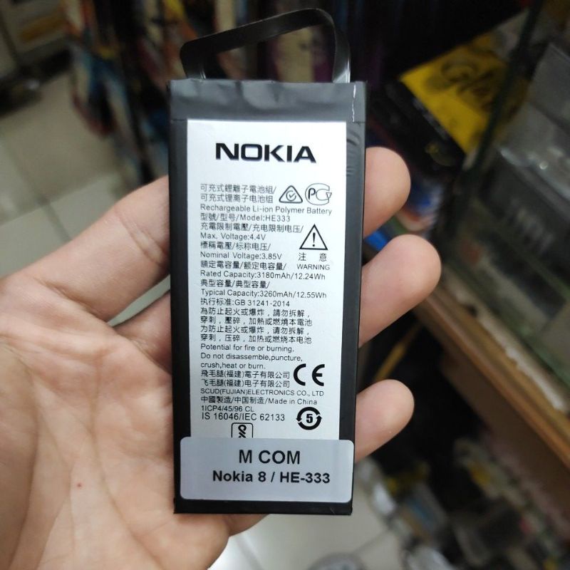 NOKIA 5.1 PLUS / HE345 , NOKIA 3.1 / HE351 , NOKIA 7.1+ / NOKIA 7.1 PLUS / NOKIA 8.1 / NOKIA X7 / HE363 , NOKIA 8 / HE333 baterai battery battle batre MANTUL MURAH MERIAH