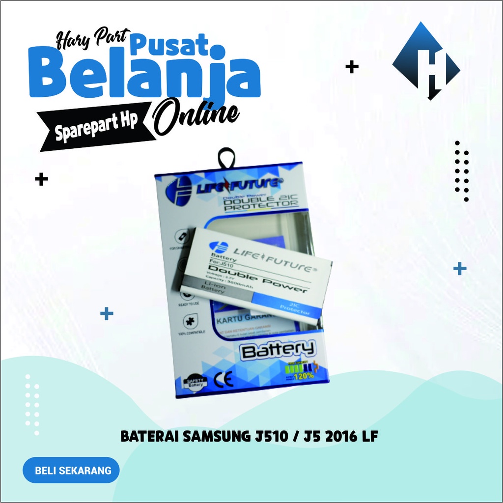 Baterai Samsung J510 / J5 2016 Life Future