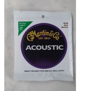 senar gitar martin co acustik 010-047 premium