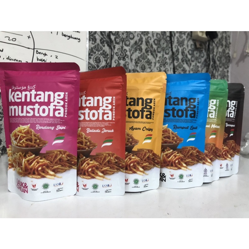 

kentang Mustofa lauk cemilan 50gr