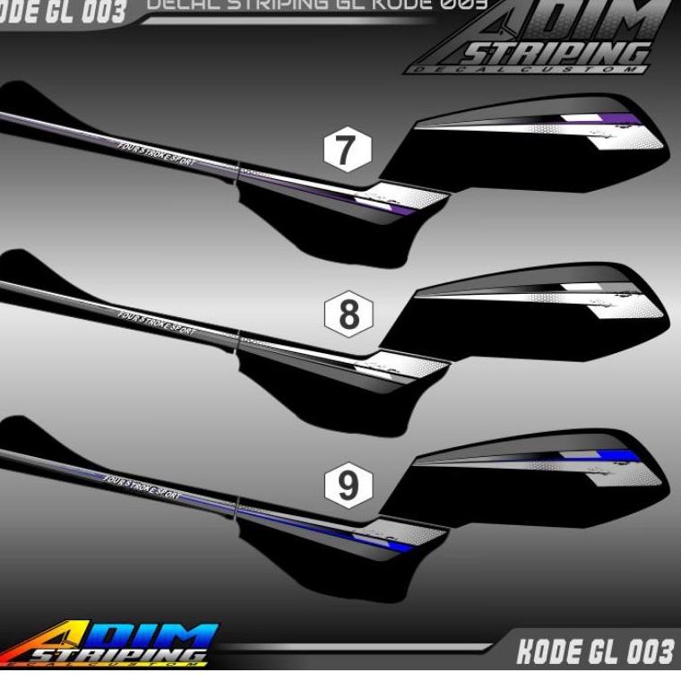 Ms31au22ᵞ ◦ striping variasi Honda gl Hologram kode SGL-01