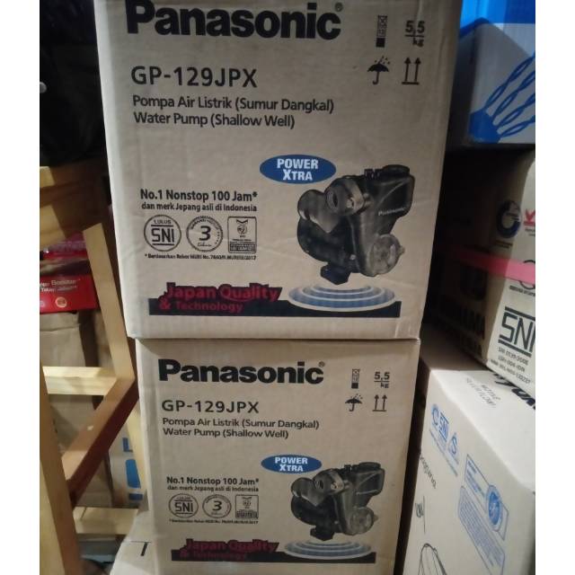 Panasonic Pompa air panasonic Gp 129 jpx pompa air sumur dangkal Garansi Resmi