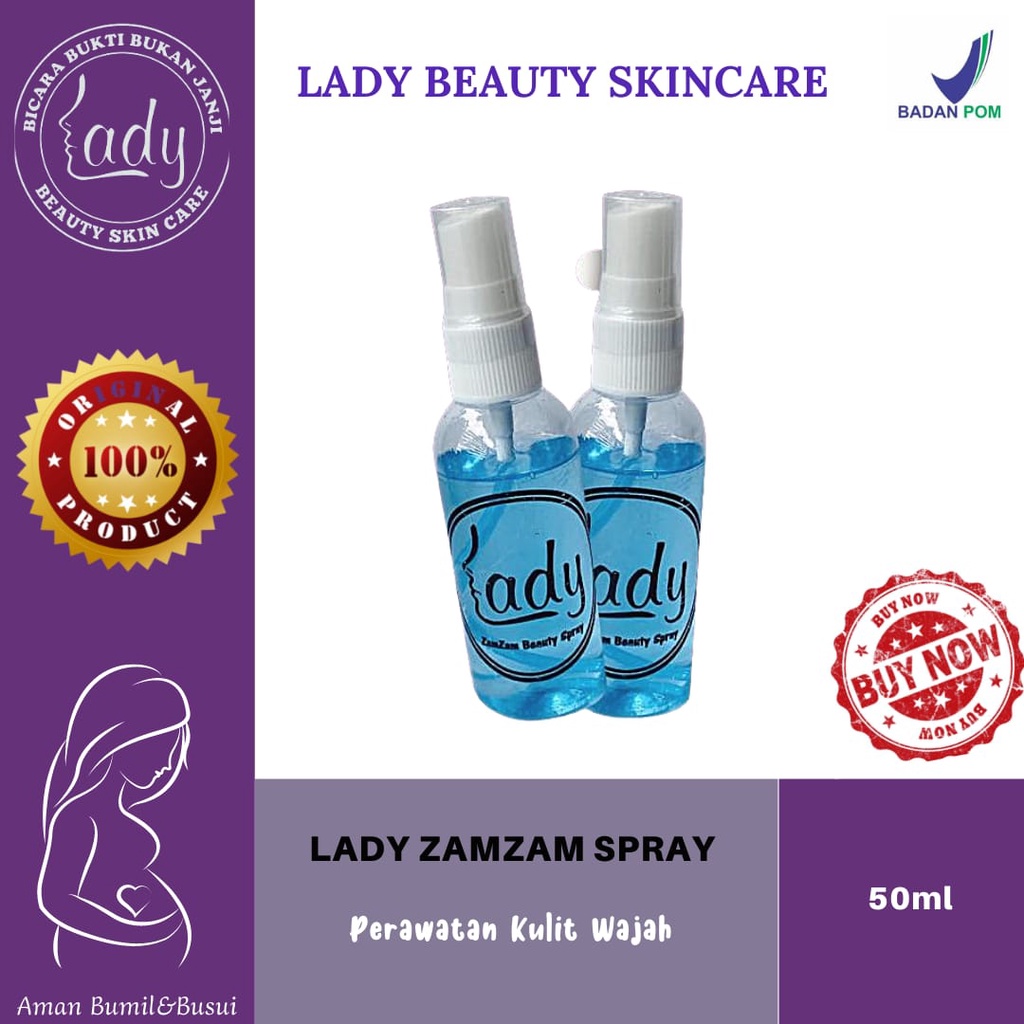 LADY ZAMZAM BEAUTY SPRAY Lady Beauty Skincare By lady Ladyskincare ORIGINAL 100%