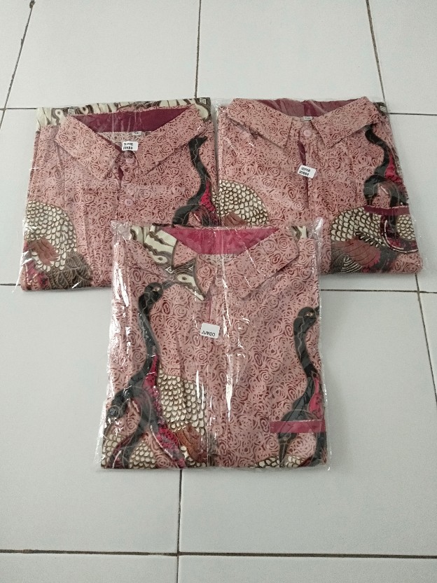 Kemeja Batik Pria / Kemeja Lengan Panjang / Hem Batik Couple Pria / Sarimbit / Robin 021 023 Av