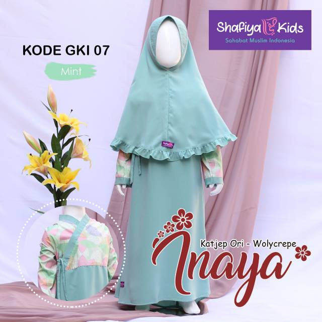 Shafiya Kids GKI Inaya Gamis Anak