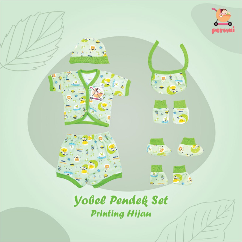 Promo !! BAJU BAYI SET KOMPLIT VINATA BABY/YOBEL PENDEK/KADO BAYI