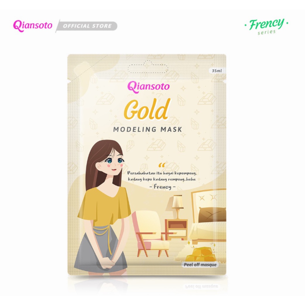 Qiansoto Peel Off Mask AllSeries Masker lumpur Masker Peel Off Masker Wajah QIANSOTO ALLVARIANT 1BOX