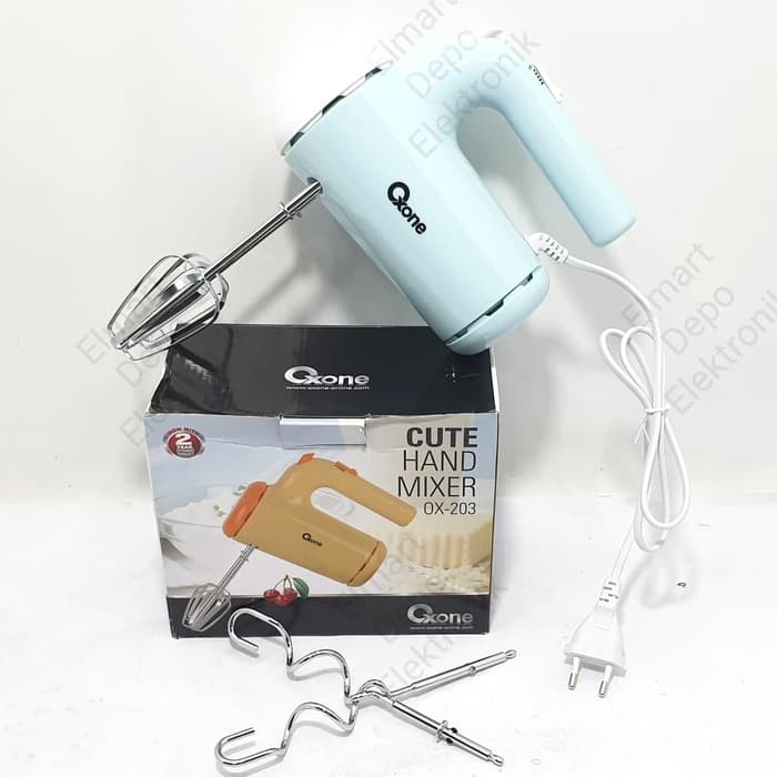 OXONE cute hand mixer OX-203 ori  mixer tangan  OX203 Biru Orange Original