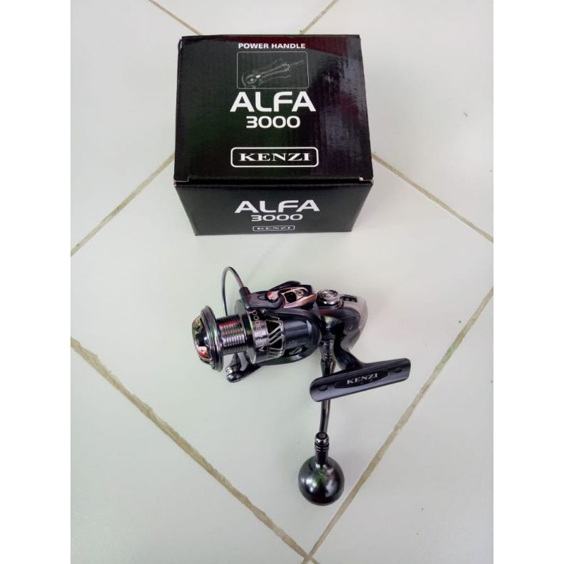 REEL SPINNING KENZI ALFA 6000/3000/2000/1000 TERBARU