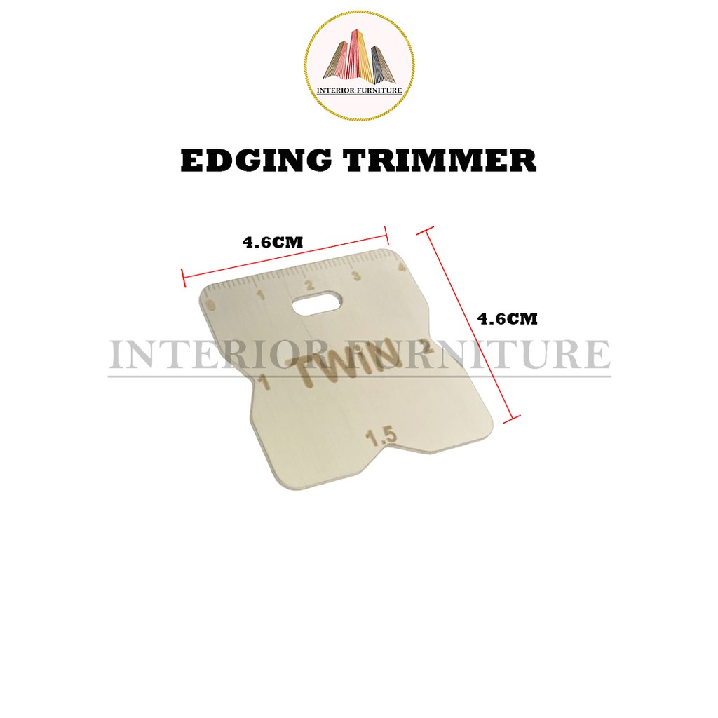 HUBEN Manual Edge Trimmer Trimer Router Alat Potong Edging Taco Hpl