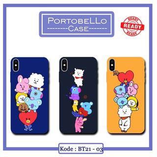 [SILIKON]BT21 korean Cute Case OPPO VIVO XIAOMI SAMSUNG