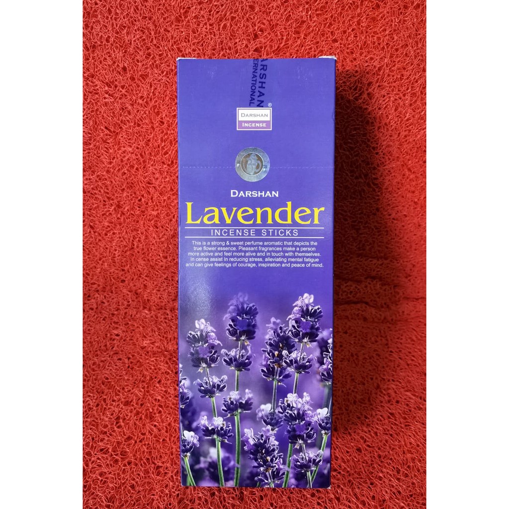 Per Slop Dupa Lavender Hexa Handmade isi 6 Pcs Hio By Darshan India