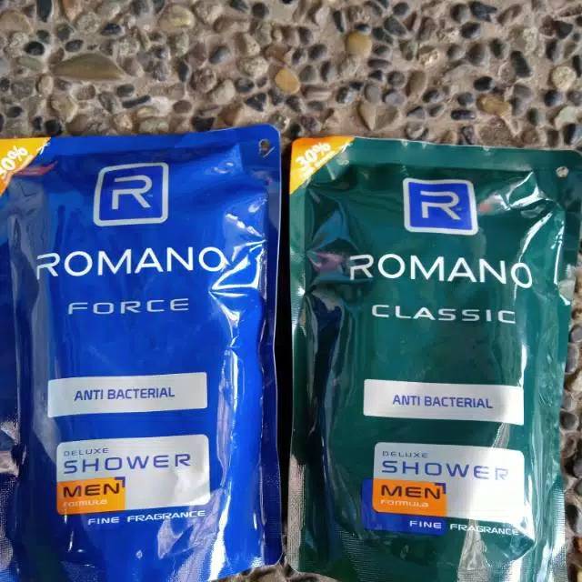 Romano Body wash Reffil bau cowo