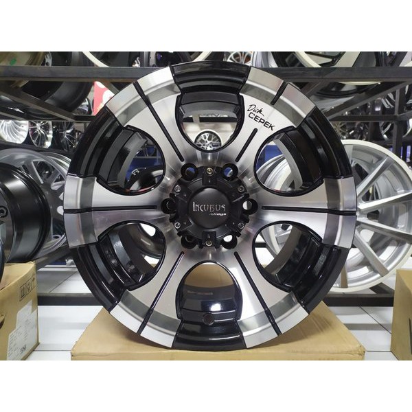 Velg Mobil Murah Pajero Sport Strada Triton Ring 15 HSR CEPEK ( 4 velg dan pentil )