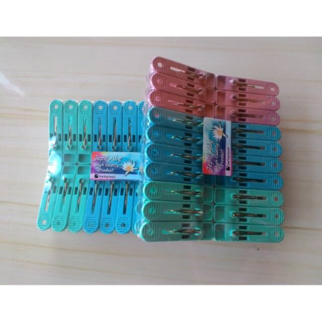 Jepit baju / Jepitan jemuran / Laundry Clips 20 pcs