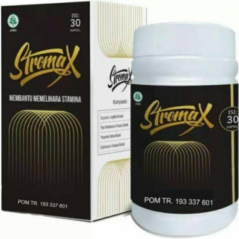 Stromax Herbal Stamina Pria Berkualitas Original BPOM