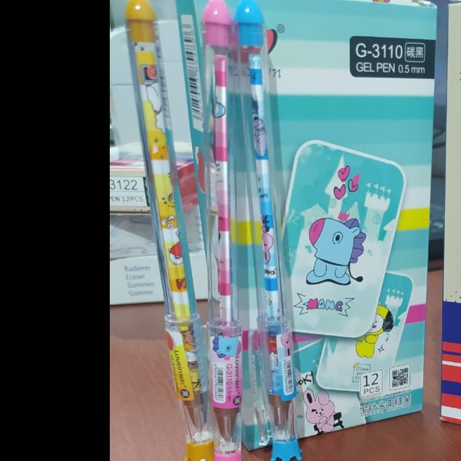

GEL PEN BT21 DAN Super Hero - G-3110