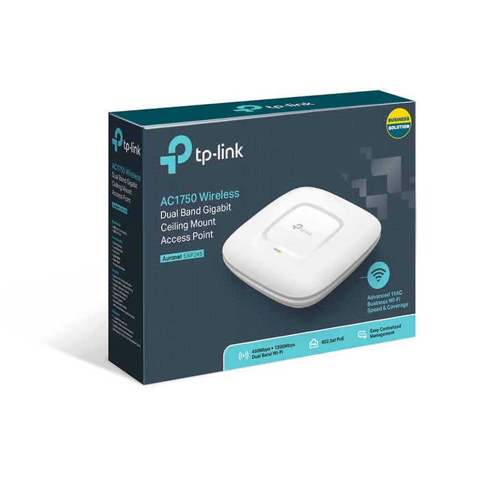 TP-Link EAP245 AC1750 Wireless Dual Band Gigabit Ceiling Mount