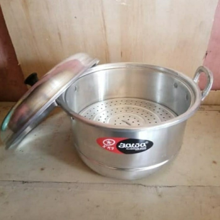 Panci Dandang Kukus Ekonomi PE Maspion Jawa 24 cm(Gojek)