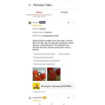 Sak31au22d ‣ Mr original / pelangsing MR BPOM / pelangsing MR