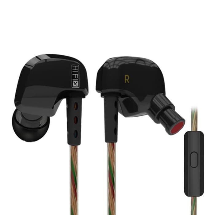 Knowledge Zenith - Kz Hd9 - Earphone With Mic - Hitam