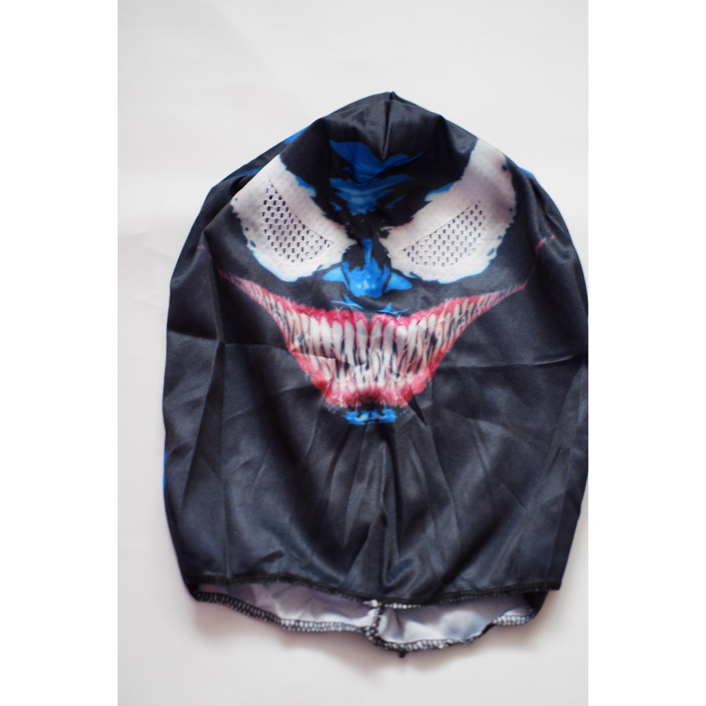 Kostum Anak Venom Impor Busa Otot Baju Karakter Cowok Laki Spider Hitam Costume Cosplay Ultah