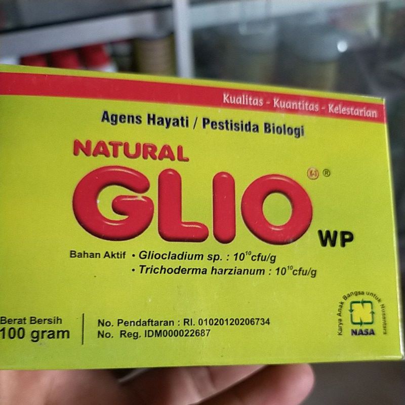Natural gliocladium /natural glio nasa/ obat patek tanaman cabe /glio ori murah