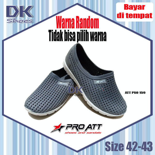 Pro ATT PSO 159 36-43 JUMBO.  DULUX  30-35 Sepatu Pria -Anak Karet / Sepatu Tahan Air / Sepatu Slip On Laki