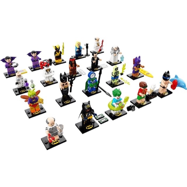LEGO 71020 MINIFIGURES The LEGO Batman Movie Series 2 Complete Set