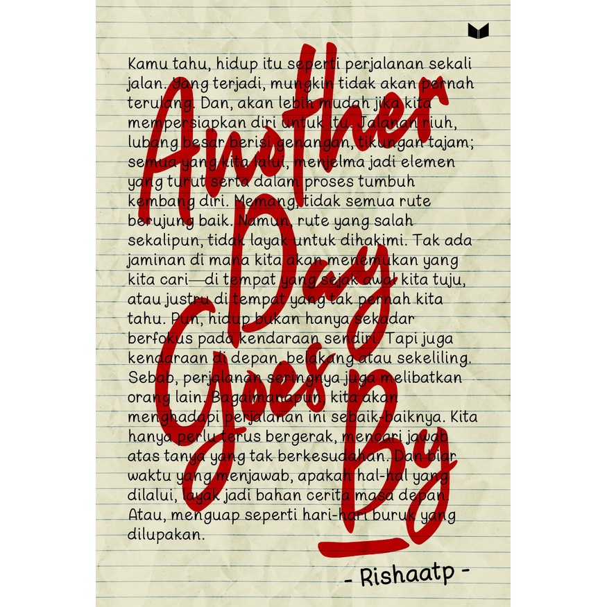 Novel Another Day Goes By - Rishaatp - Media Kita