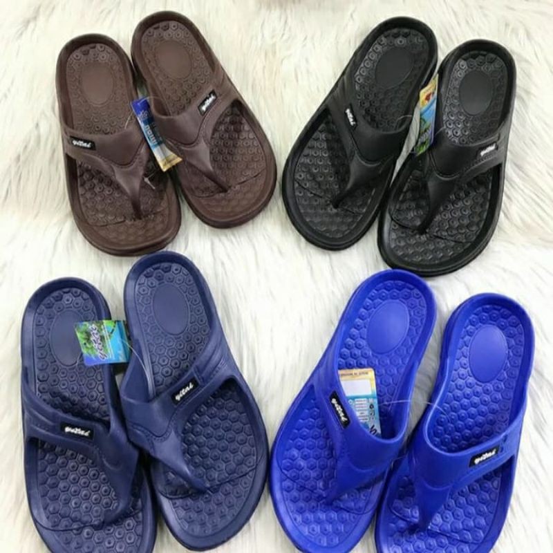 Sandal Jepit Karet Pria Sendal Yitai Cowok