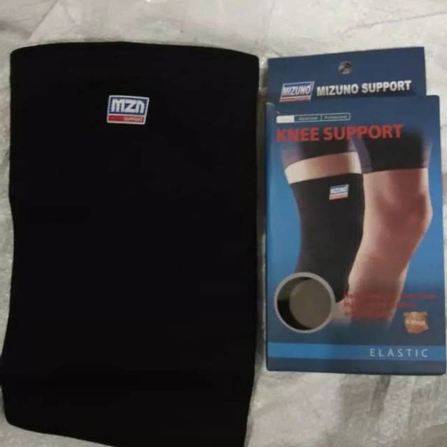 KNEE SUPPORT MIZUNO PENDEK / PELINDUNG LUTUT / KNEE VOLLY PENGAMAN LUTUT