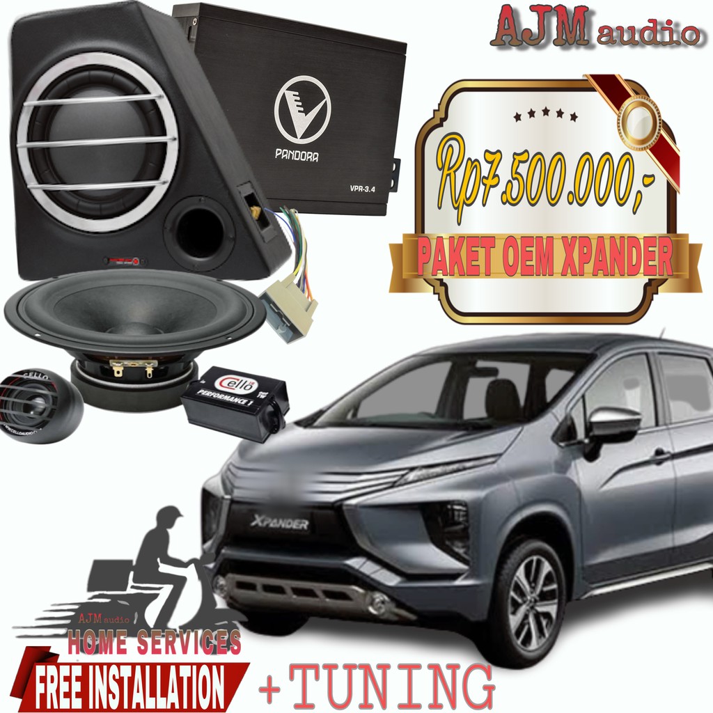 Paket Audio Mobil OEM Mitsubhisi MITSUBHISI XPANDER murah bergaransi